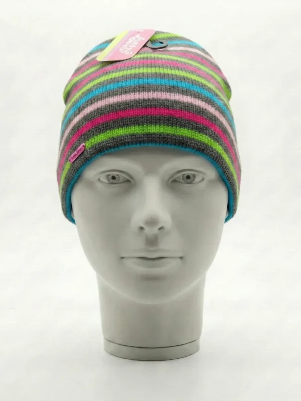 This Striped Beanie Cap is a classic cold-weather accessory designed for comfort and everyday versatility.