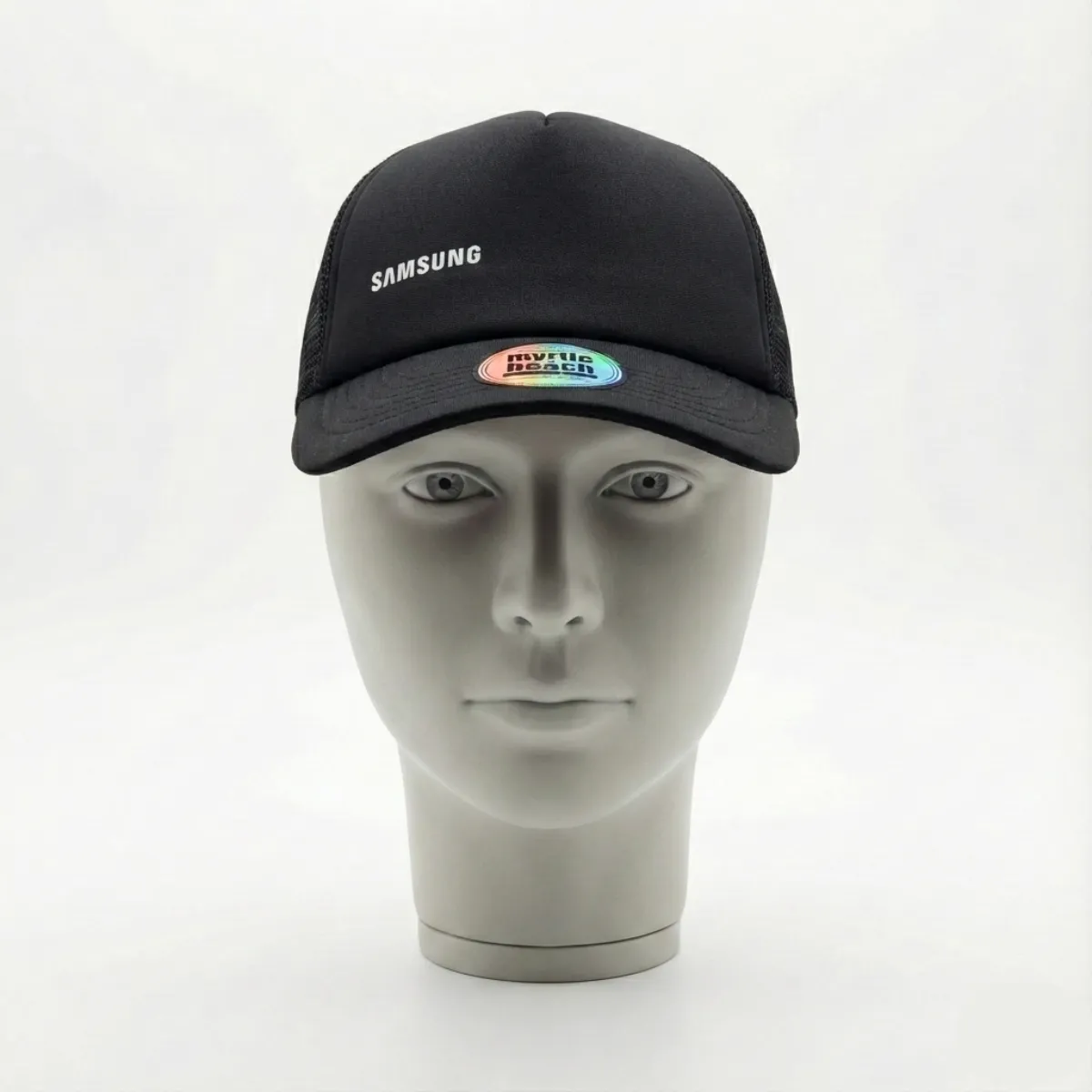 Vintage Samsung Black Trucker Cap