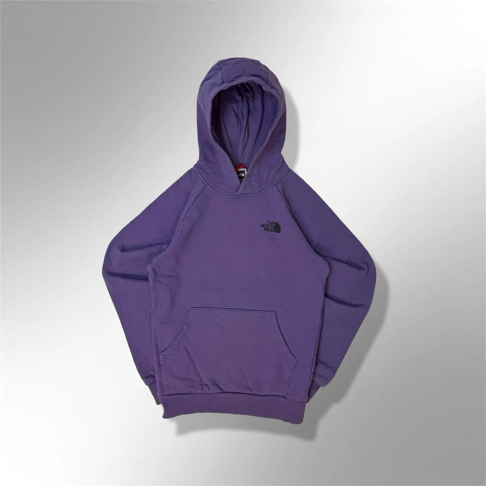 【新品】THE NORTH FACE RED RUN HOODIE PURPLE The North Face Raglan Red Box Hoodie - Vintage Vibes LLC SPC